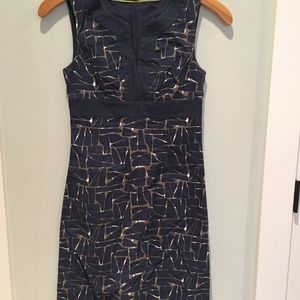 EUC Boden Cotton Shift Dress sz 2